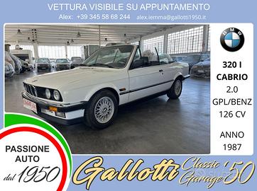 Bmw 320I Cabrio 2.0 benzina/gpl 126cv