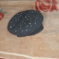 cappello grigio classy style 