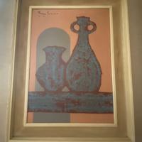 Quadro Beppe Morino con cornice - anno 71