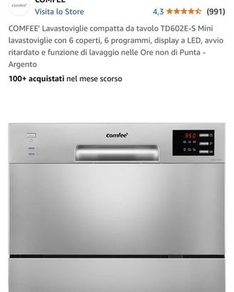 Lavastoviglie Compatta