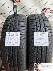 2 PNEUMATICI 215/65 R17 BARUM INVERNALI 90%