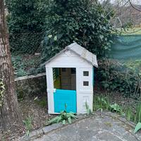 Casetta e scivolo da esterno