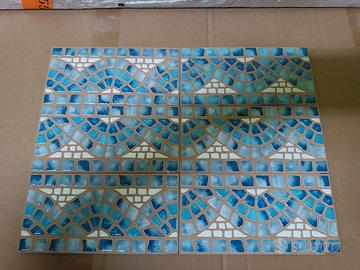 GRECA MOSAICO 10X20 BLU