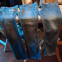 3 PAIA DI JEANS DONNA VARI MODELLI