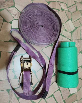 slackline 35 metri larghezza 5 cm