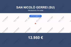 Immobile in asta di 122 m² a San Nicolò Gerrei
