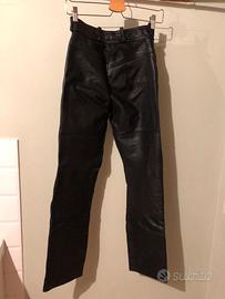 PANTALONI IN PELLE ANNI '70 DA MOTO