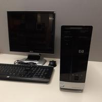 Postazione PC Fisso HP Computer Desktop Slim WiFi