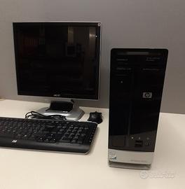 Postazione PC Fisso HP Computer Desktop Slim WiFi