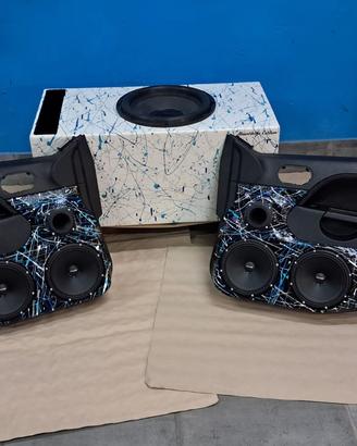 Impianto audio ford fiesta mk5