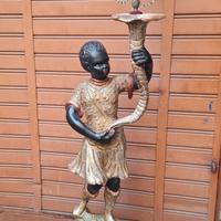 lampada in legno ( moro veneziano)