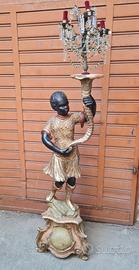 lampada in legno ( moro veneziano)