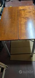 Tavolo legno richiudibile giardino Picnic mare