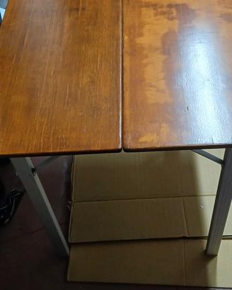 Tavolo legno richiudibile giardino Picnic mare