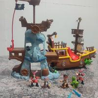 Galeone + isola Jake il pirata