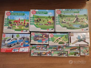 Set Trenini Hape e Play Tive