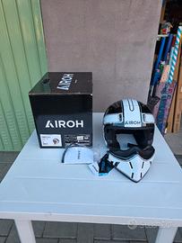 AIROH J 110 RASTER WHITE GLOSS XL