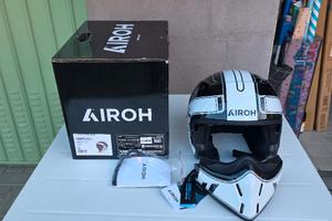 AIROH J 110 RASTER WHITE GLOSS XL