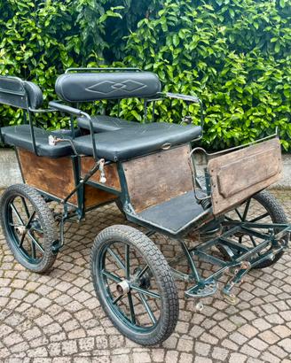 Carrozza per cavalli usata Wagonet da sistemare