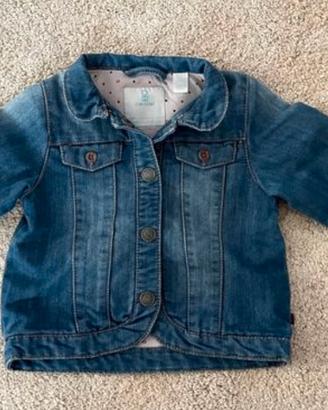 Giubbotto Jeans bimba 18 mesi obaibi