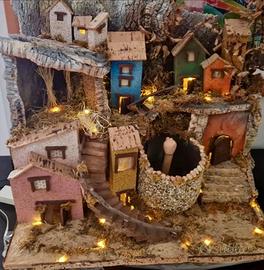 Presepe fatto a mano