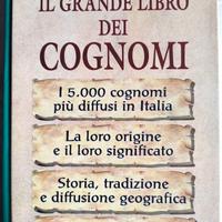 IL GRANDE LIBRO DEI COGNOMI