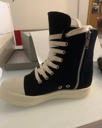 Rick Owens DRKSHDW Ramones High-Top Pentagram n.39