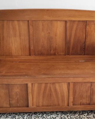 Cassa panca in legno 
