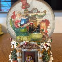 SnowGlobe Palla do Neve Natale Christmas Vintage