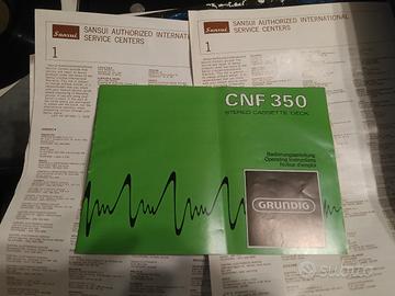 manuale istruzioni  Deck Grundig 