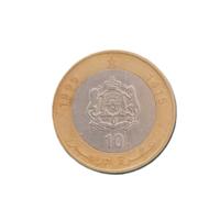 Moneta da 10 Dirham - Marocco anno 1995