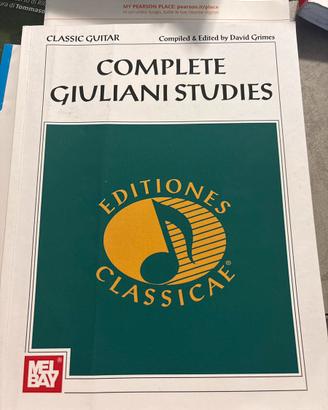 Libro per chitarra classica