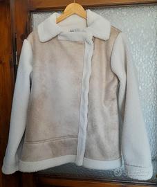Caldo cappotto con pelo