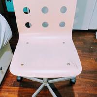 Sedia IKEA modello Jules colore rosa