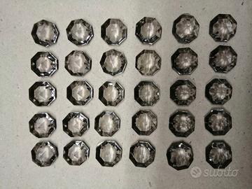 Lotto gocce ottagoni fumè lampadari