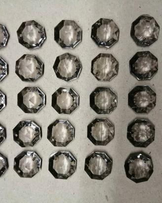 Lotto gocce ottagoni fumè lampadari