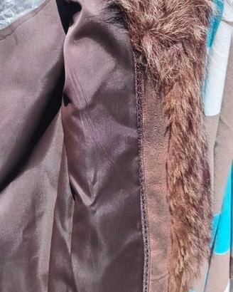 Cappotto in vera pelle