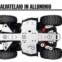 Kit piaste protezione e supporto verricello Can am