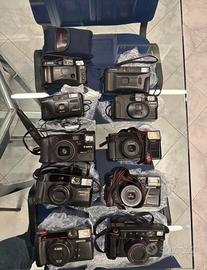 Lotto Canon Pentax Panasonic compatte 35mm