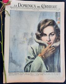 La Domenica del Corriere 6 gennaio 1952 Tv colori
