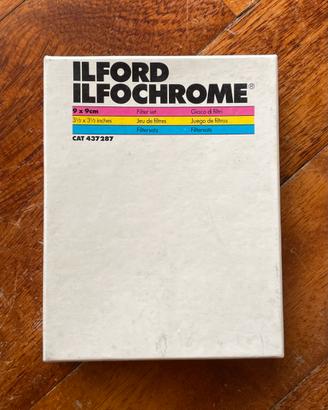 Kit Tamburo 20x25 + filtri ILFORD ILFOCHROME 9x9