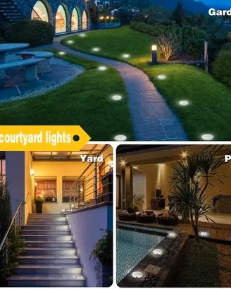 Luci Solari da Giardino Tonde LED X4LUCI