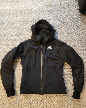 Giacca Donna Anorak da Sci Kappa Nero - Taglia XL 