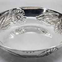 Ciotola in argento sbalzato VINTAGE