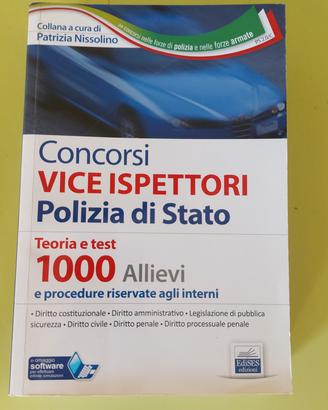 Libro: Concorsi vice ispettori Polizia di stato 