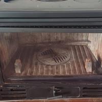 Inserto Camino legna Edilkamin Riga 49, Ventilato