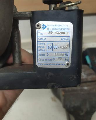 Gancio di Traino, TIPO: "PG 13/50 E"