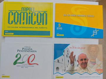 Poker di folder Poste Italiane