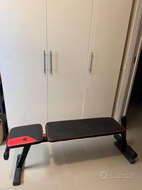 Panca bodybuilding pieghevole Domyos di Decathlon