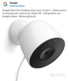nest cam google seconda generazione 
